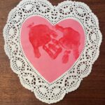 Toddler Handprint Hearts – Valentine’s Day Craft